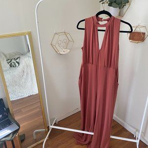 Terra Cotta Jumpsuit